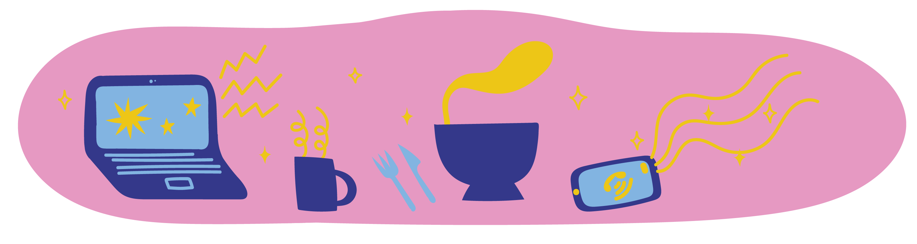 Computers food and drink